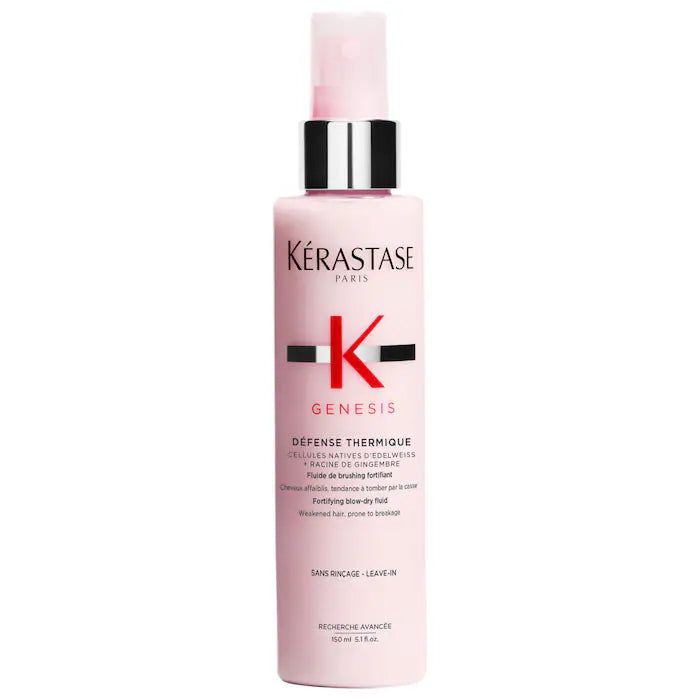 BAJO PEDIDO - Kérastase Genesis Heat Protecting Leave-In Treatment — Tratamiento Sin Enjuague Protector De Calor Para Cabello Débil y Quebradizo (150 ml)