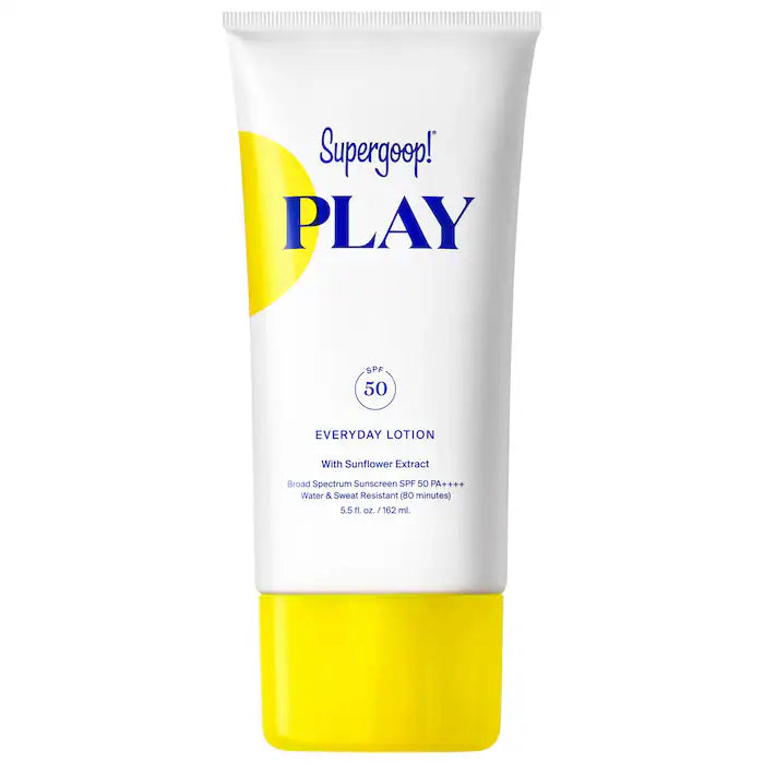 BAJO PEDIDO - SUPERGOOP! PLAY Everyday Lotion SPF 50 Face & Body Sunscreen | Protector Solar