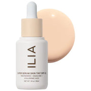 BAJO PEDIDO - ILIA Super Serum Skin Tint SPF 40 Skincare Foundation — Base Luminosa Con Protector Solar, Ácido Hialurónico Y Niacinamida