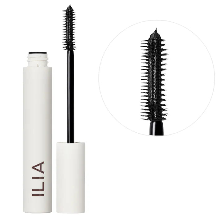 BAJO PEDIDO - ILIA Limitless Lash Lengthening Clean Mascara — Máscara De Pestañas Natural Alargadora Y Definidora Con Fórmula Limpia