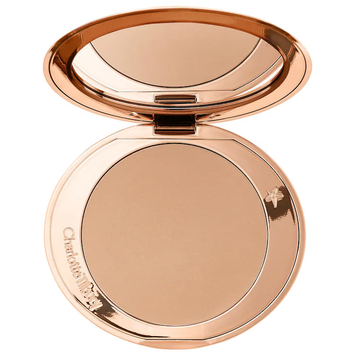 BAJO PEDIDO - Charlotte Tilbury Airbrush Matte Bronzer – Bronceador Refillable De Acabado Suave Y Natural