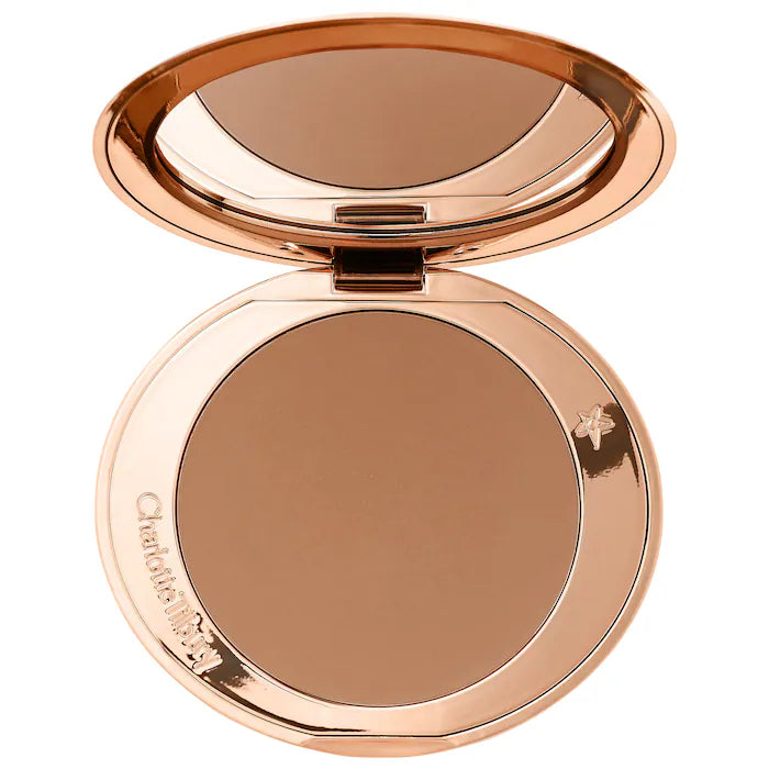 BAJO PEDIDO - Charlotte Tilbury Airbrush Matte Bronzer – Bronceador Refillable De Acabado Suave Y Natural