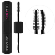BAJO PEDIDO - HUDA BEAUTY LEGIT LASHES Double-Ended Volumizing and Lengthening Mascara — Máscara De Doble Cepillo Para Volumen Y Alargamiento Extremo