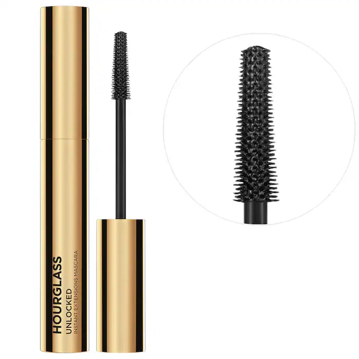 BAJO PEDIDO - Hourglass Unlocked Defining and Lengthening Tubing Mascara Ultra Black — Máscara De Pestañas Tubular Alargadora Y Definidora En Negro Intenso