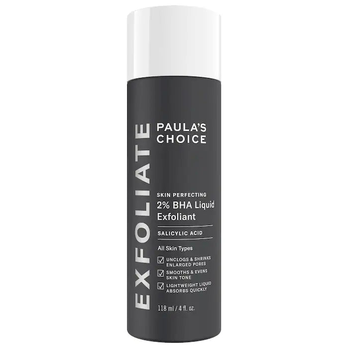 BAJO PEDIDO - Paula’s Choice Skin Perfecting 2% BHA Exfoliating Toner — Exfoliante Líquido Con Ácido Salicílico Para Piel Más Suave y Libre De Imperfecciones (118 ml)