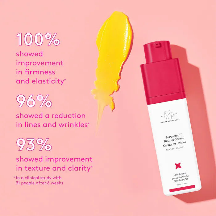 BAJO PEDIDO - Drunk Elephant A-Passioni™ Retinol Cream 30 mL — Crema Antiedad Con Retinol Puro Y Péptidos Para Renovar Y Reafirmar La Piel