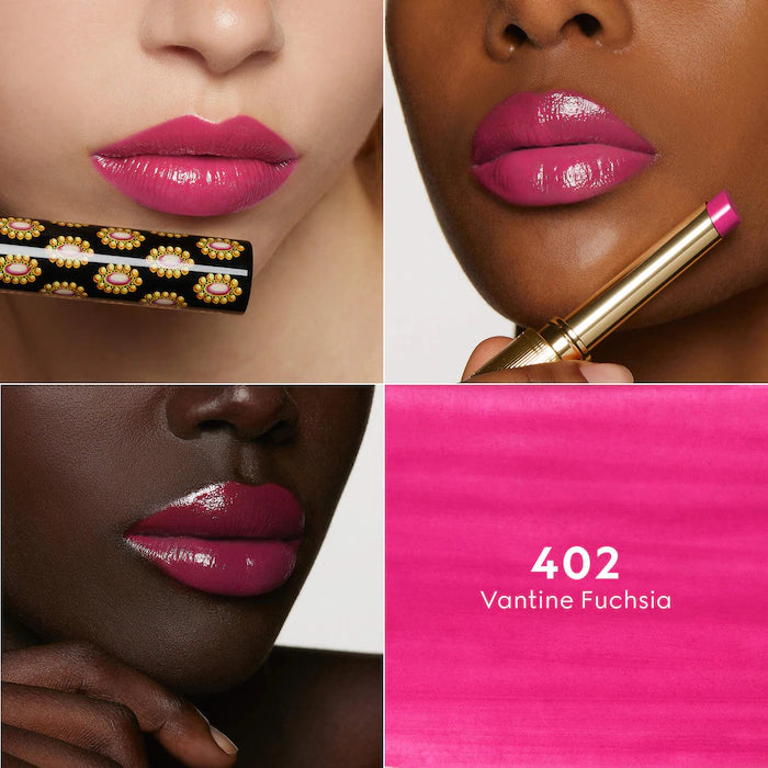 BAJO PEDIDO - Gucci Glow & Care Shine Lipstick Labial Brillante Hidratante