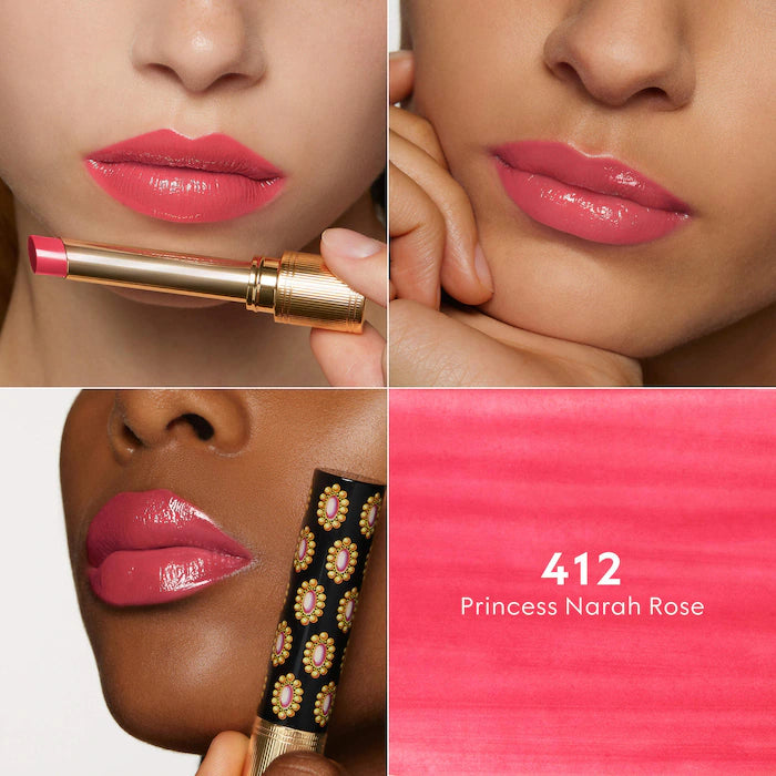 BAJO PEDIDO - Gucci Glow & Care Shine Lipstick Labial Brillante Hidratante