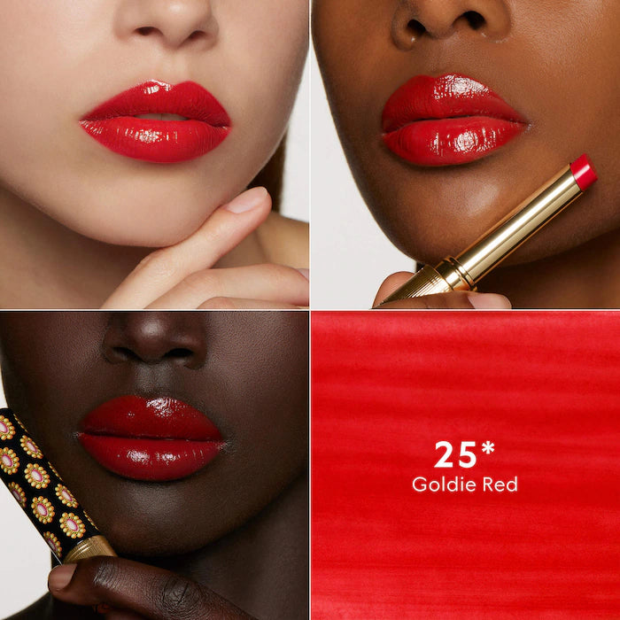 BAJO PEDIDO - Gucci Glow & Care Shine Lipstick Labial Brillante Hidratante