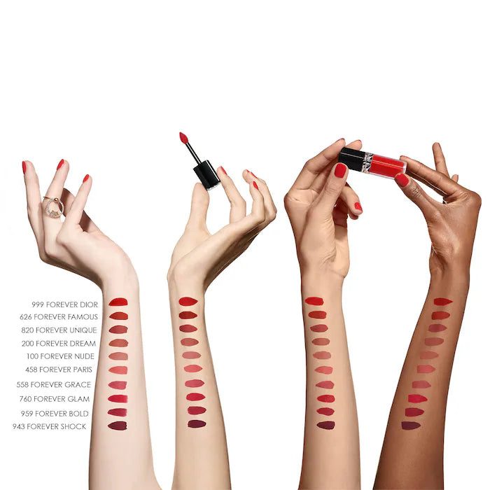 BAJO PEDIDO - DIOR Rouge Dior Forever Liquid Transfer-Proof Lipstick — Labial Líquido De Alta Pigmentación Y Larga Duración A Prueba De Transferencias