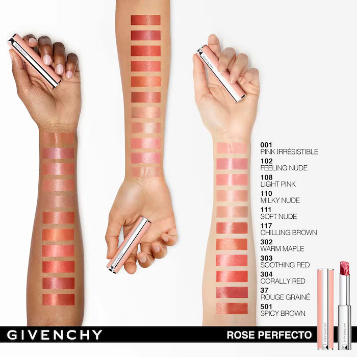 BAJO PEDIDO - GIVENCHY Rose Perfecto Lip Balm 24H Hydration | Bálsamo Labial