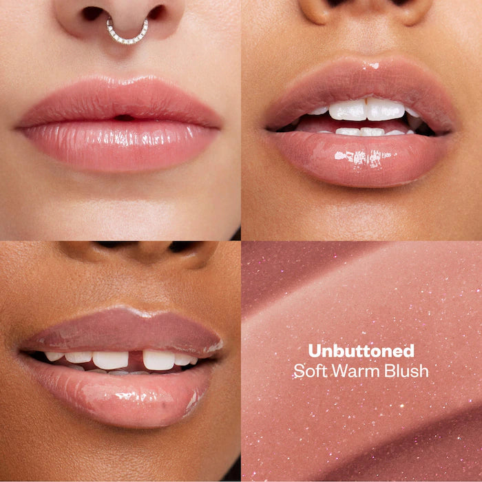 BAJO PEDIDO - Kosas Wet Lip Oil Plumping Peptide Lip Treatment Gloss – Gloss Labial Voluminizador Con Péptidos Y Ácido Hialurónico