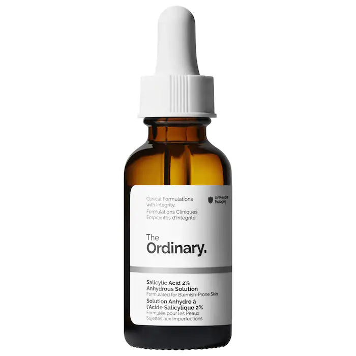 The Ordinary Salicylic Acid 2% Anhydrous Solution – Suero Exfoliante Suave Anti Imperfecciones 30 ML