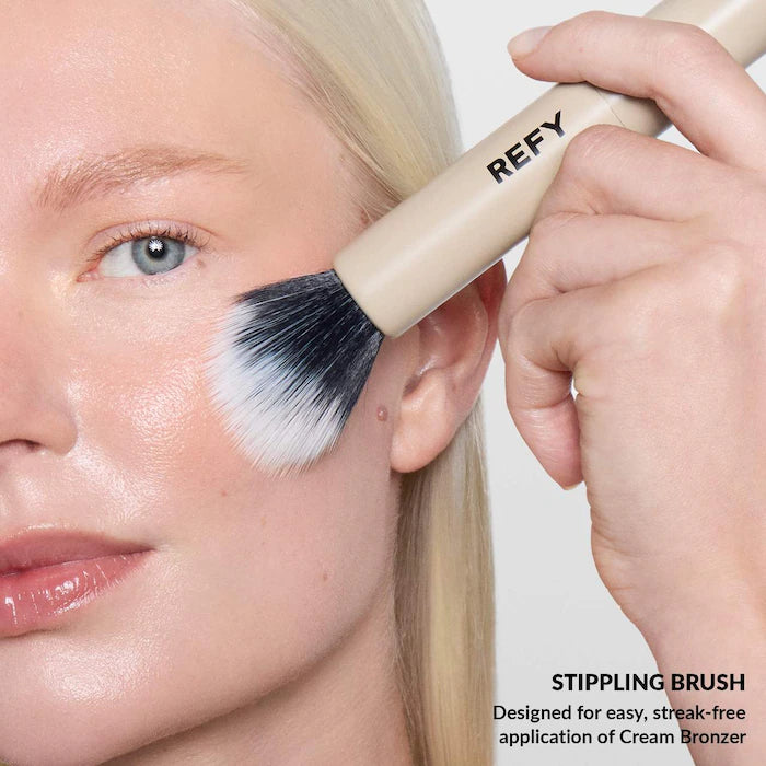 Bajo Pedido - REFY Duo Face Brush | Brocha Doble para Rostro de Alta Precisión