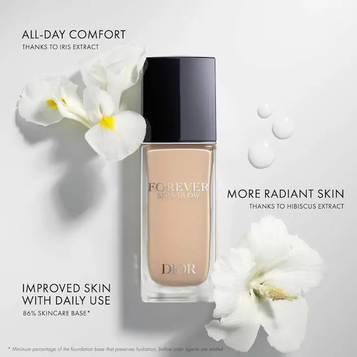 MADE TO ORDER - DIOR Forever Skin Glow Foundation SPF 25 — Long-Wear Radiant Foundation With Sunscreen