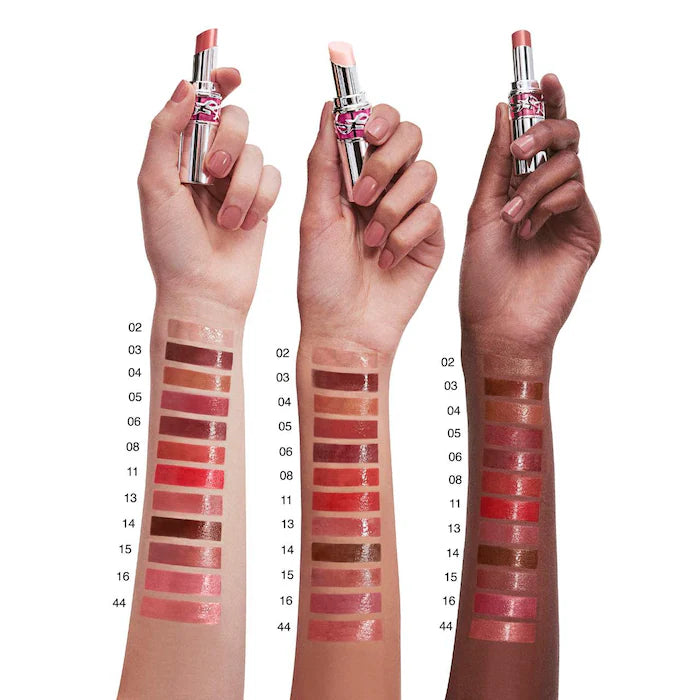 Bajo Pedido - Yves Saint Laurent Candy Glaze Lip Gloss Stick | Brillo Hidratante con Ácido Hialurónico y Vitamina E