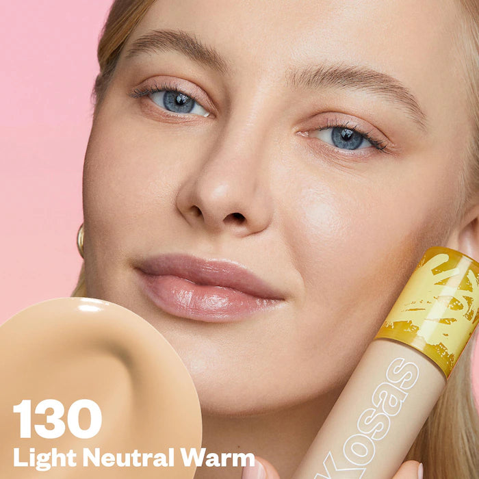 BAJO PEDIDO - Kosas Revealer Skin-Improving Foundation SPF 25 – Base Líquida Con Ácido Hialurónico Y Niacinamida Cobertura Media