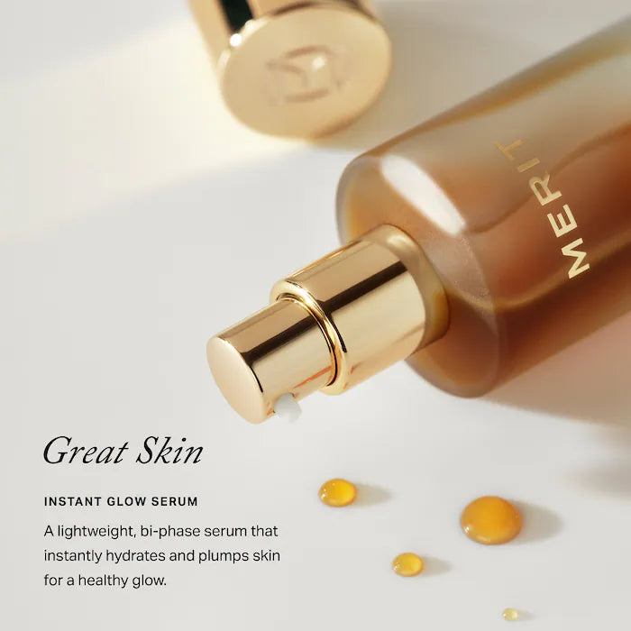 BAJO PEDIDO - MERIT Great Skin Instant Glow Serum — Sérum Iluminador con Niacinamida y Ácido Hialurónico