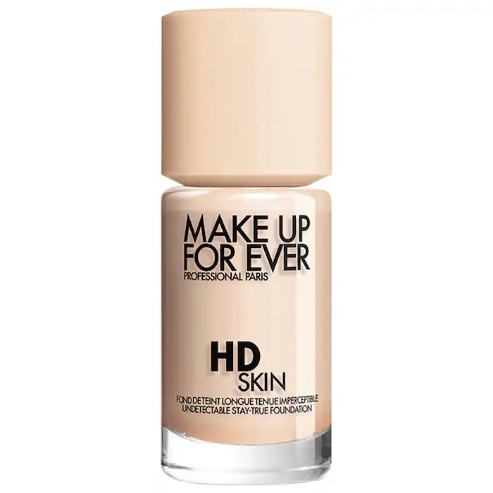 BAJO PEDIDO - MAKE UP FOR EVER HD Skin Waterproof Natural Matte Foundation — Base De Maquillaje Impermeable De Acabado Mate Natural Y Cobertura Larga Duración
