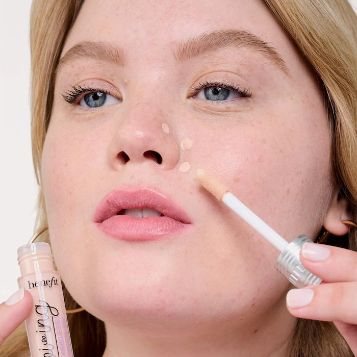 BAJO PEDIDO - Benefit Cosmetics Boi-ing Cakeless Full Coverage Waterproof Liquid Concealer — Corrector Líquido De Alta Cobertura Efecto Natural y Resistente Al Agua