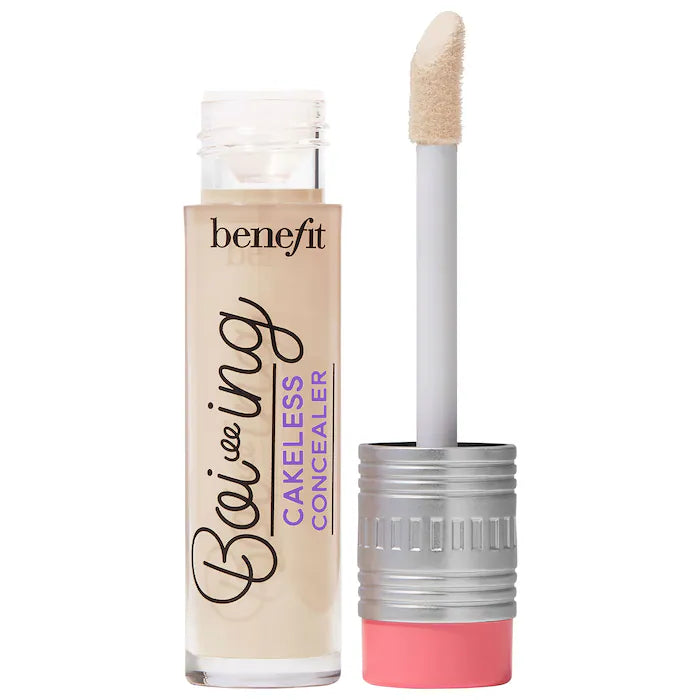 BAJO PEDIDO - Benefit Cosmetics Boi-ing Cakeless Full Coverage Waterproof Liquid Concealer — Corrector Líquido De Alta Cobertura Efecto Natural y Resistente Al Agua