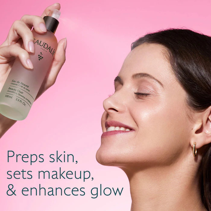 BAJO PEDIDO - Caudalie Beauty Elixir Face Mist – Spray Facial Para Preparar, Fijar Y Dar Glow