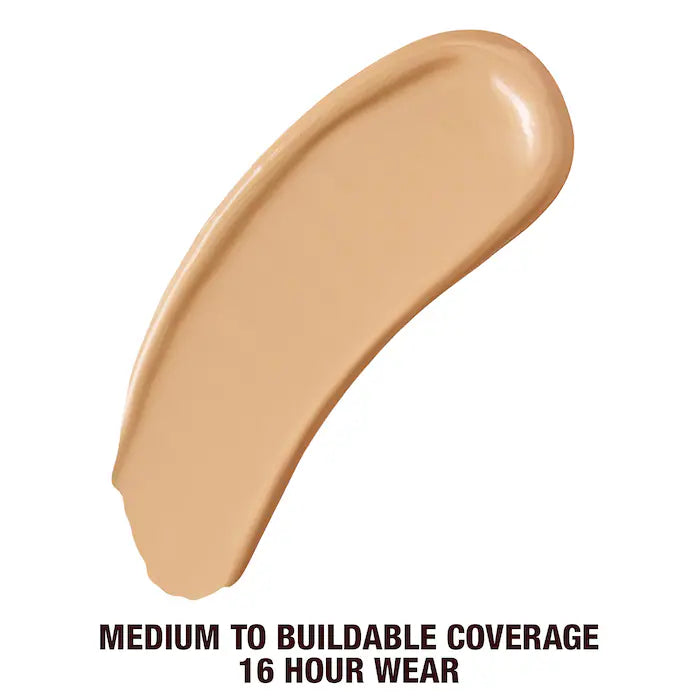 BAJO PEDIDO - Charlotte Tilbury Beautiful Skin Medium Coverage Liquid Foundation — Base Líquida De Cobertura Media Con Ácido Hialurónico y Acabado Luminoso
