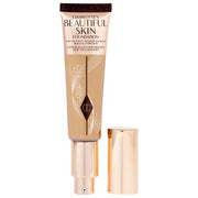 BAJO PEDIDO - Charlotte Tilbury Beautiful Skin Medium Coverage Liquid Foundation — Base Líquida De Cobertura Media Con Ácido Hialurónico y Acabado Luminoso