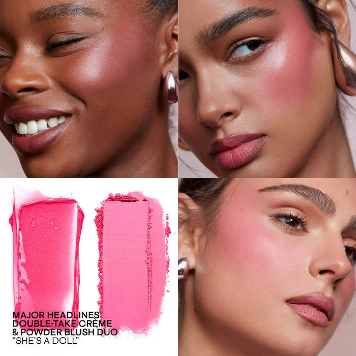 Bajo Pedido - PATRICK TA Powder Blush Duo – Rubor en Polvo Dúo para Color y Luminosidad