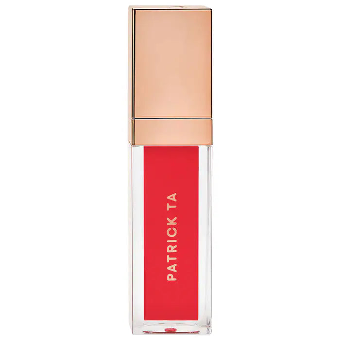 PATRICK TA Major Volume Plumping Lip Gloss — Gloss Voluminizador Con Brillo Intenso y Efecto Relleno