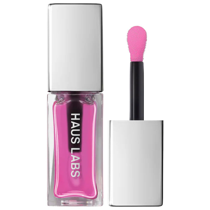 BAJO PEDIDO - HAUS LABS BY LADY GAGA PhD Hybrid Hydrating Tinted Lip Oil — Aceite Labial Hidratante Con Color Adaptable Y Brillo Natural