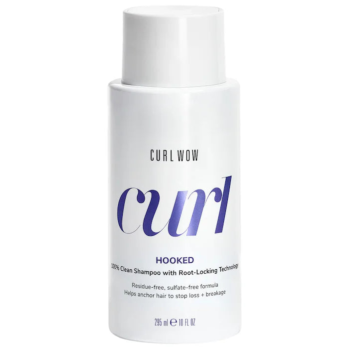 COLOR WOW Curl Wow HOOKED Shampoo Mini — Shampoo Activador De Rizos Con Limpieza Suave y Tecnología Anti-Frizz (60 ml)