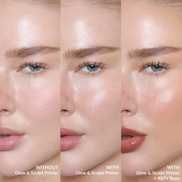Bajo Pedido - REFY Glow and Sculpt Face Serum Primer | Sérum Primer con Niacinamida e Hidratación Iluminadora