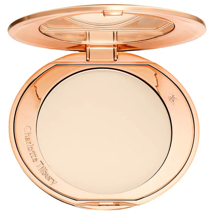 BAJO PEDIDO - Charlotte Tilbury Airbrush Flawless Finish Powder – Polvo Compacto Refillable Para Fijar Y Suavizar El Maquillaje