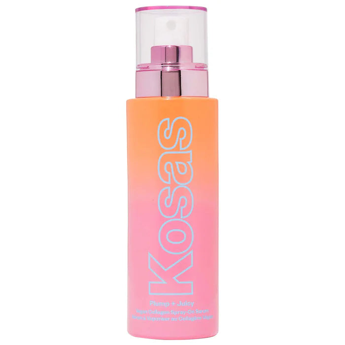 MADE TO ORDER - Kosas Plump + Juicy Vegan Collagen + Probiotic Spray-On Serum 100 ML — Spray-On Serum With Vegan Collagen And Probiotics For Hydration And Radiance