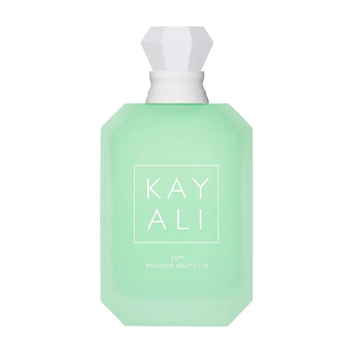 BAJO PEDIDO - KAYALI YUM PISTACHIO GELATO | 33 Eau De Parfum Intense — Perfume Gourmand Cremoso Con Notas De Pistacho, Vainilla Y Nata Dulce