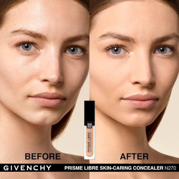 BAJO PEDIDO - Givenchy Prisme Libre Skin-Caring 24H Hydrating + Radiant + Correcting Creamy Concealer — Corrector Cremoso Hidratante De Larga Duración Con Acabado Luminoso Y Natural