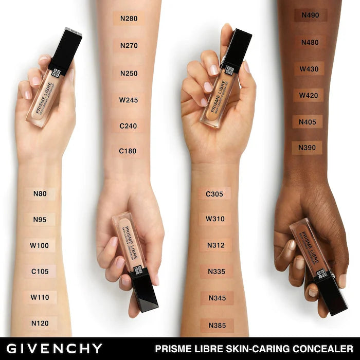 BAJO PEDIDO - Givenchy Prisme Libre Skin-Caring 24H Hydrating + Radiant + Correcting Creamy Concealer — Corrector Cremoso Hidratante De Larga Duración Con Acabado Luminoso Y Natural
