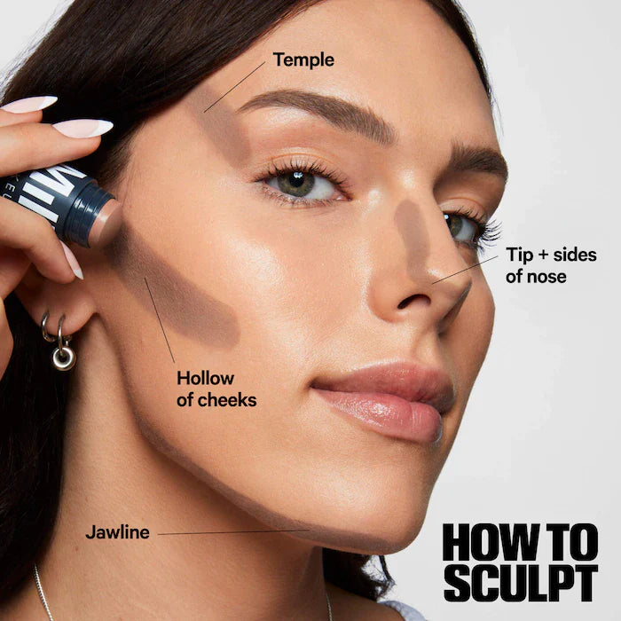 SALE  BAJO PEDIDO - MILK MAKEUP Sculpt Cream Contour Stick — Contorno En Barra En Crema Con Acabado Natural Y Textura Difuminable