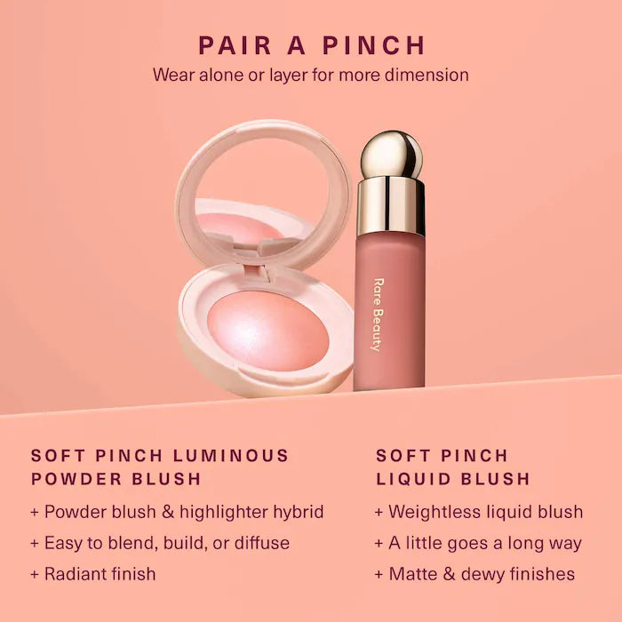 BAJO PEDIDO - Rare Beauty Soft Pinch Liquid Blush – Rubor Líquido De Larga Duración