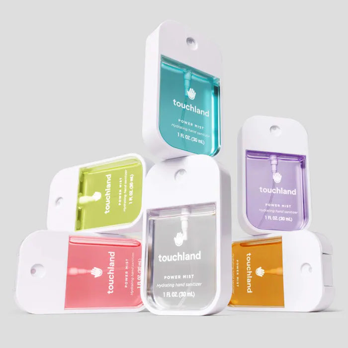 Touchland Power Mist Hydrating Hand Sanitizer – Desinfectante de Manos Hidratante en Spray