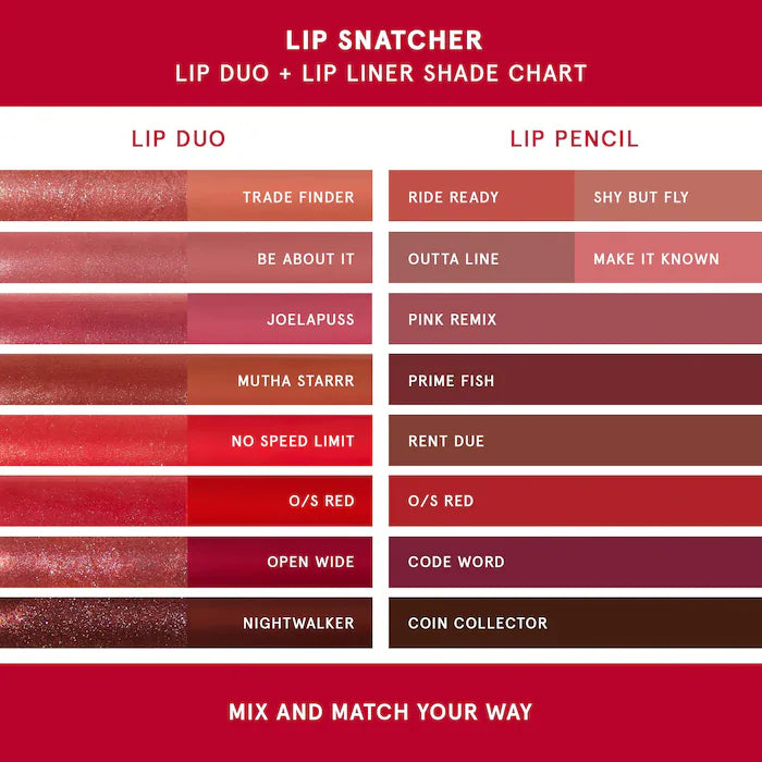 BAJO PEDIDO - ONE SIZE Lip Snatcher Waterproof Precision Lip Liner | Delineador Labial