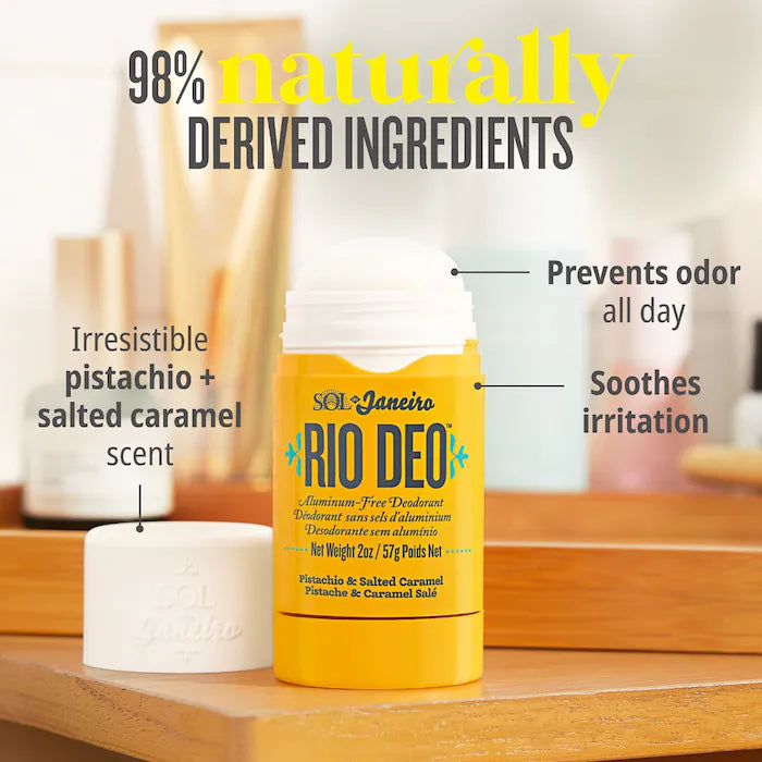 Bajo Pedido - Sol de Janeiro Rio Deo Cheirosa 62 | Desodorante Natural Refillable sin Aluminio con Aroma Tropical