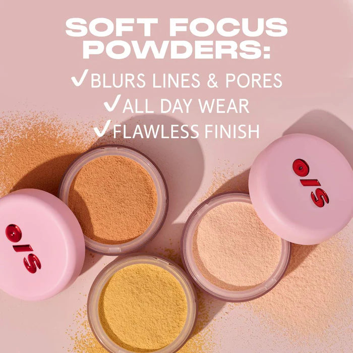 ONE SIZE by Patrick Starrr Ultimate Blurring Setting Powder Mini – Polvo Suelto Fijador con Efecto Difuminador