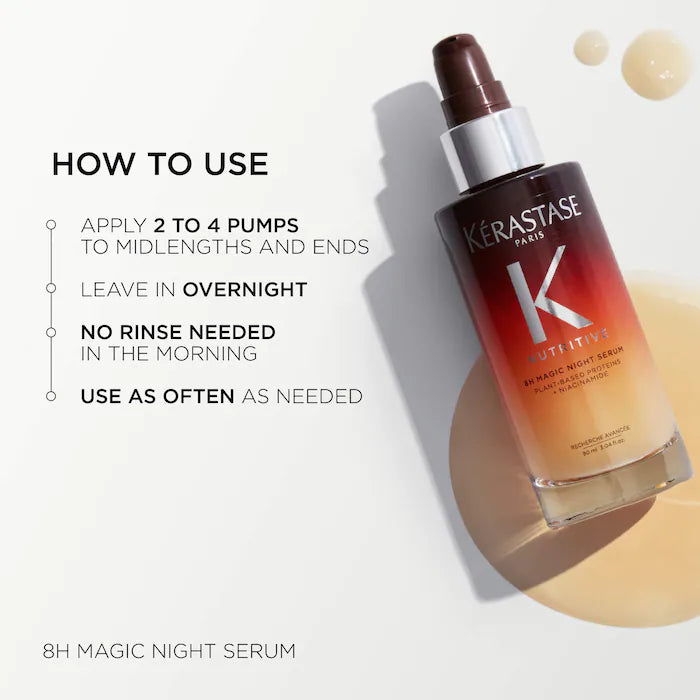 Bajo Pedido – Kérastase Nutritive 8H Magic Night Serum Hydrating Treatment for Dry Hair