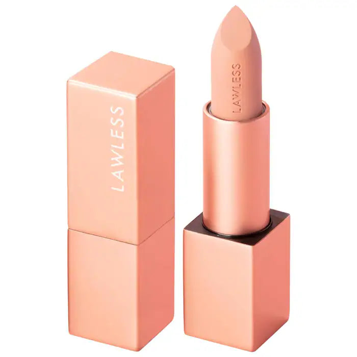 BAJO PEDIDO - Lawless Forget The Filler Lip-Plumping Line-Smoothing Satin Cream Lipstick – Labial Voluminizador Con Maxi-Lip