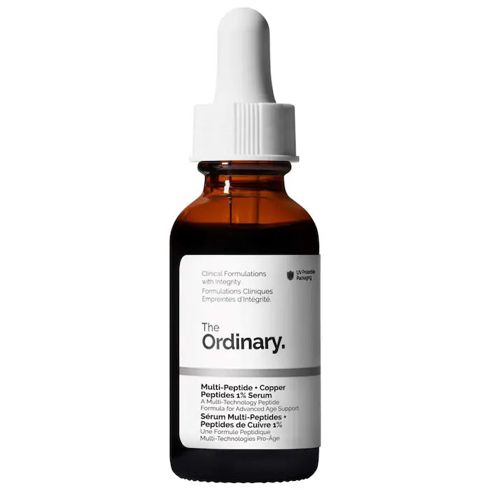 BAJO PEDIDO - The Ordinary Multi-Peptide + Copper Peptides 1% Serum — Suero Antiedad Con Péptidos De Cobre Para Firmeza, Elasticidad Y Renovación Celular