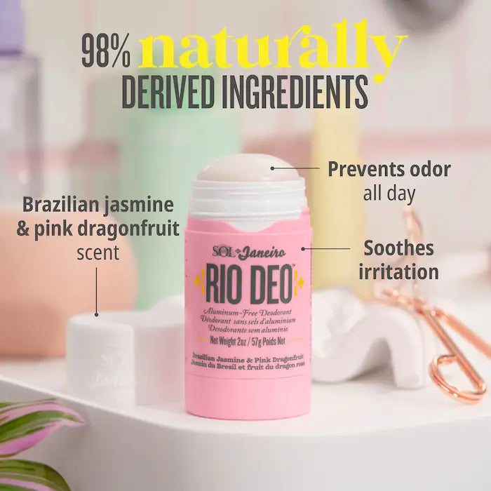 Bajo Pedido - Sol de Janeiro Rio Deo Cheirosa 68 | Desodorante Natural sin Aluminio con Fragancia Floral