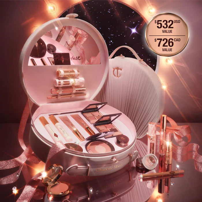 BAJO PEDIDO - Charlotte Tilbury Pillow Talk Dreams Come True Makeup Gift Set — Set De Maquillaje De Lujo En Tonos Rosados Icónicos