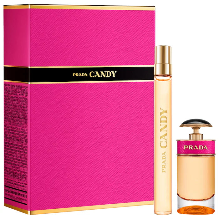 BAJO PEDIDO - Prada Mini Candy Eau de Parfum Perfume Set | Perfumes Mini de Lujo
